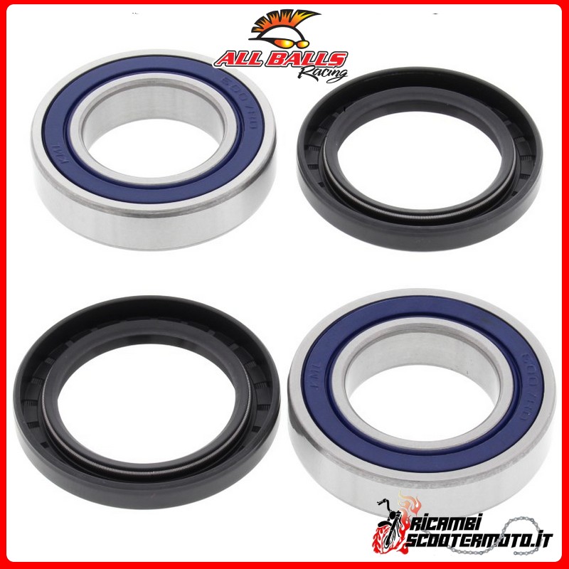 KIT DE ROULEMENT DE ROUE ARRIÈRE All Balls Eton EXL 50 ST VIPER (EURO) 