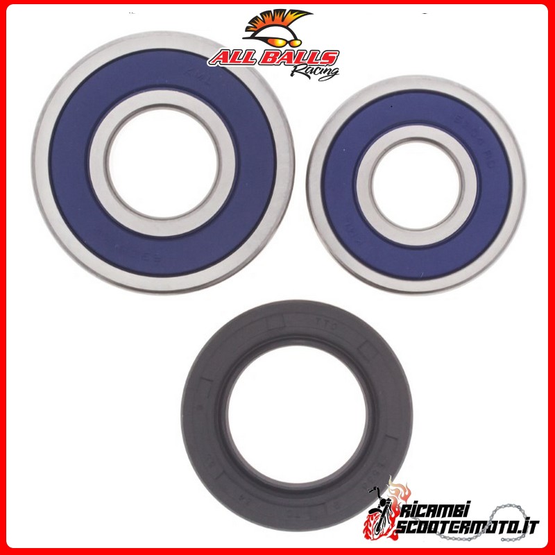 KIT CUSCINETTI RUOTA POSTERIORE ALL BALLS HONDA CB 450 K 1968-1974