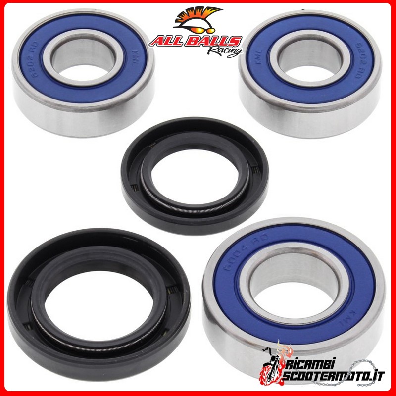 FRONT WHEEL BEARING KIT All Balls Yamaha AG 200 1984-2006 FRONT WHEEL BEARING KIT All Balls Yamaha AG 200 1984-2006