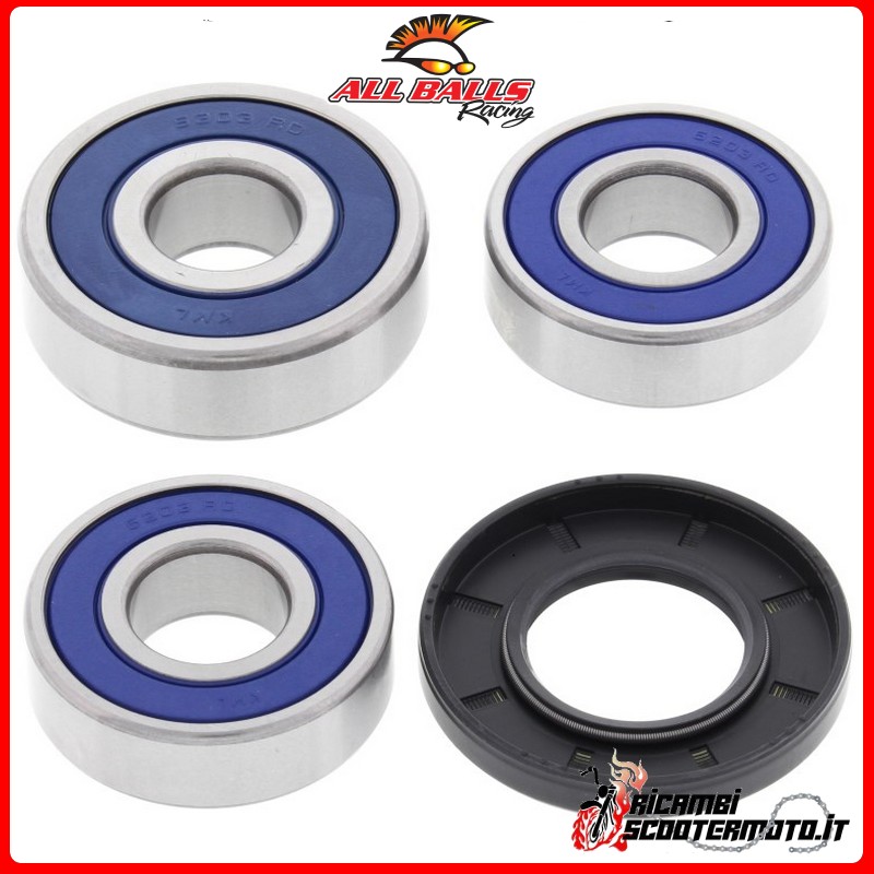 FRONT WHEEL BEARING KIT All Balls Yamaha XVS 1100 V-Star 1999-2001 FRONT WHEEL BEARING KIT All Balls Yamaha XVS 1100 V-Star 1999-2001