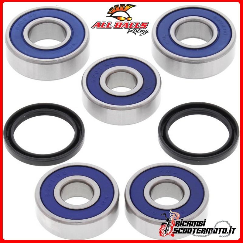 FRONT WHEEL BEARING KIT All Balls Yamaha PW 50 1981-2022 FRONT WHEEL BEARING KIT All Balls Yamaha PW 50 1981-2022