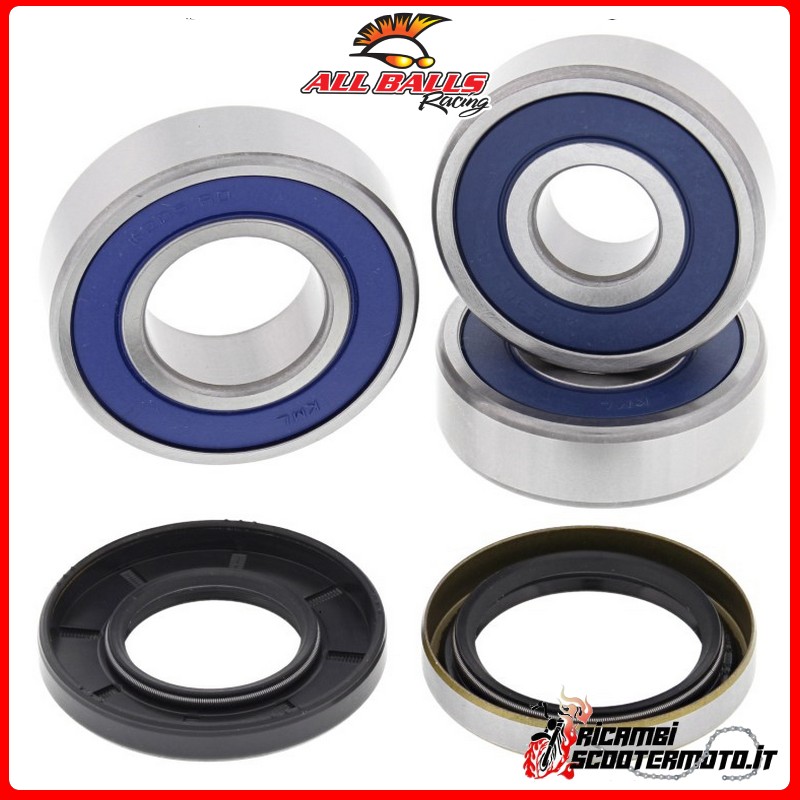 KIT CUSCINETTI RUOTA POSTERIORE ALL BALLS YAMAHA RD 250 1973-1975