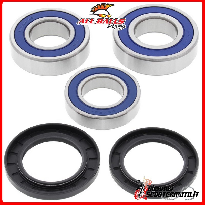 KIT CUSCINETTI RUOTA POSTERIORE ALL BALLS YAMAHA FZ 8 S FAZER / ABS 800 2011-2014