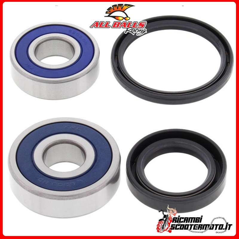 KIT CUSCINETTI RUOTA ANTERIORE ALL BALLS HONDA XL 600 V TRANSALP 1997-1999