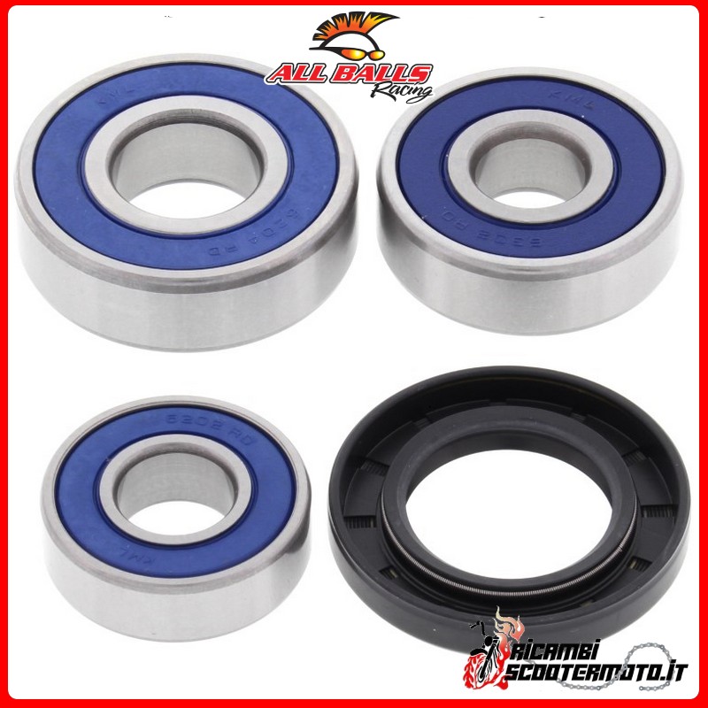 KIT CUSCINETTI RUOTA POSTERIORE ALL BALLS SUZUKI GN 125 1994-2001
