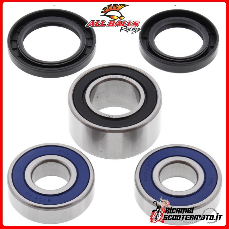 REAR WHEEL BEARING KIT All Balls Honda CBR 600 F 2003-2006 REAR WHEEL BEARING KIT All Balls Honda CBR 600 F 2003-2006