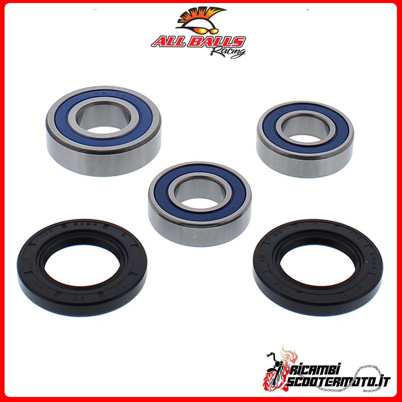 KIT CUSCINETTI RUOTA POSTERIORE ALL BALLS HONDA CBR 400 1991-1998