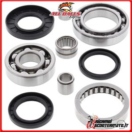 REAR DIFFERENTIAL BEARING AND OIL SEALS KIT All Balls Kawasaki KVF300A Prairie 4x4 1999-2002