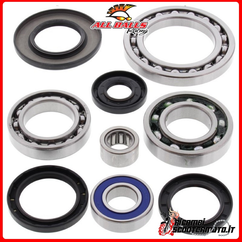 REAR DIFFERENTIAL BEARING AND OIL SEALS KIT All Balls Arctic Cat 400 2x4 1998-2001 REAR DIFFERENTIAL BEARING AND OIL SEALS KIT All Balls Arctic Cat 400 2x4 1998-2001