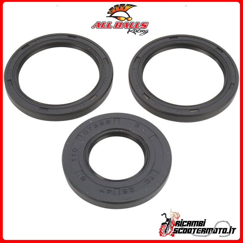 FRONT DIFFERENTIAL OIL SEAL KIT All Balls Polaris LSV Electric 4x4 2011-2012 FRONT DIFFERENTIAL OIL SEAL KIT All Balls Polaris LSV Electric 4x4 2011-2012