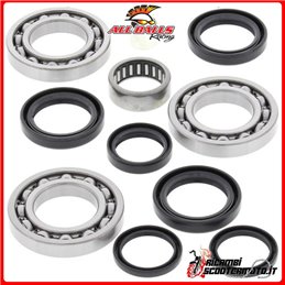 FRONT DIFFERENTIAL BEARING AND OIL SEALS KIT All Balls Polaris Hawkeye 4x4 2006-2007