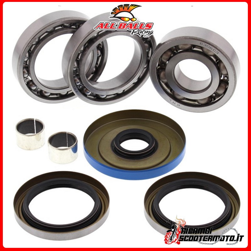 REAR DIFFERENTIAL BEARING AND OIL SEALS KIT All Balls Polaris Forest 800 6x6 2015 REAR DIFFERENTIAL BEARING AND OIL SEALS KIT All Balls Polaris Forest 800 6x6 2015