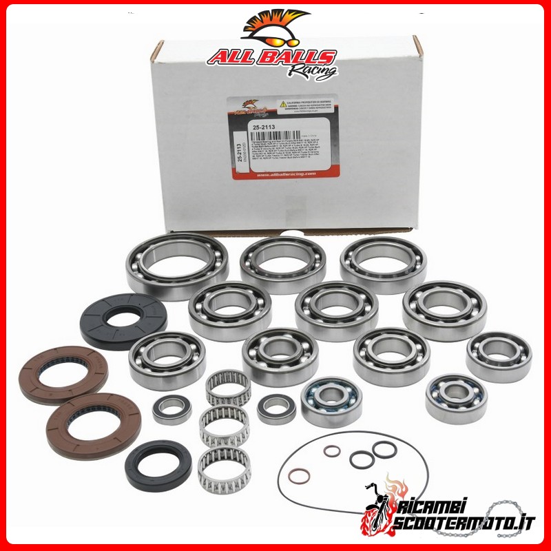 REAR DIFFERENTIAL BEARING AND OIL SEALS KIT All Balls Polaris RZR Turbo S 2021