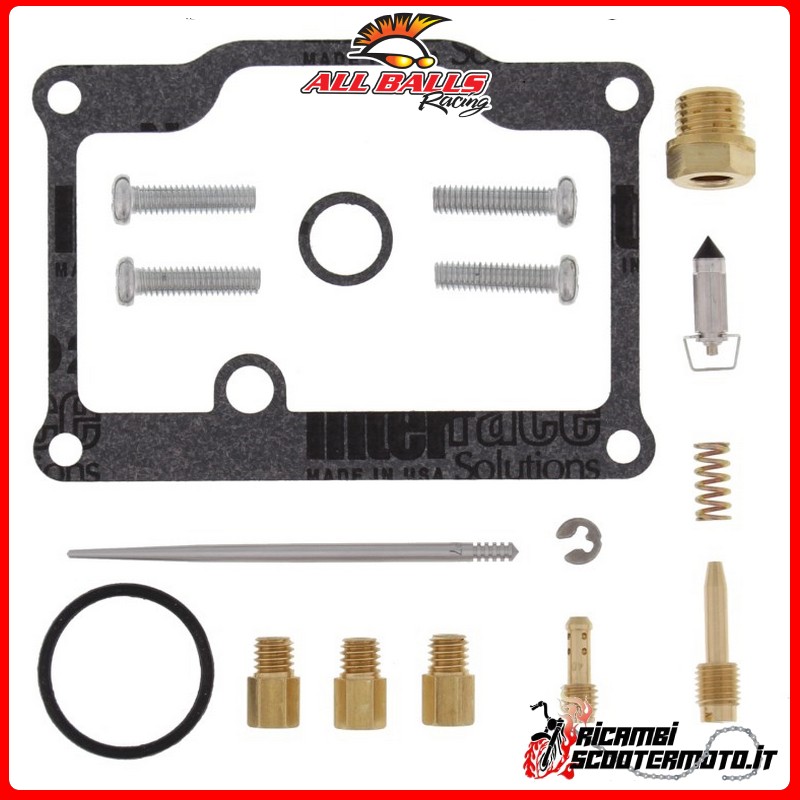 All Balls CARBURETOR OVERHAUL KIT Polaris Big Boss 250 4x6 1989-1992 All Balls CARBURETOR OVERHAUL KIT Polaris Big Boss 250 4x6 1989-1992