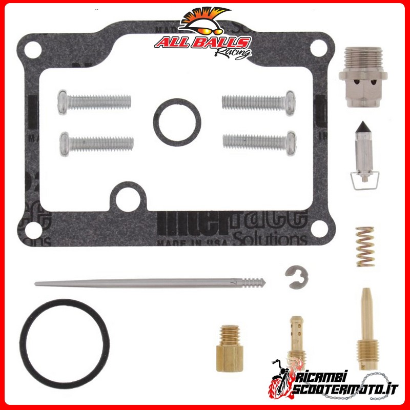All Balls CARBURETOR OVERHAUL KIT Polaris Big Boss 400L 6x6 1994-1996 All Balls CARBURETOR OVERHAUL KIT Polaris Big Boss 400L 6x6 1994-1996