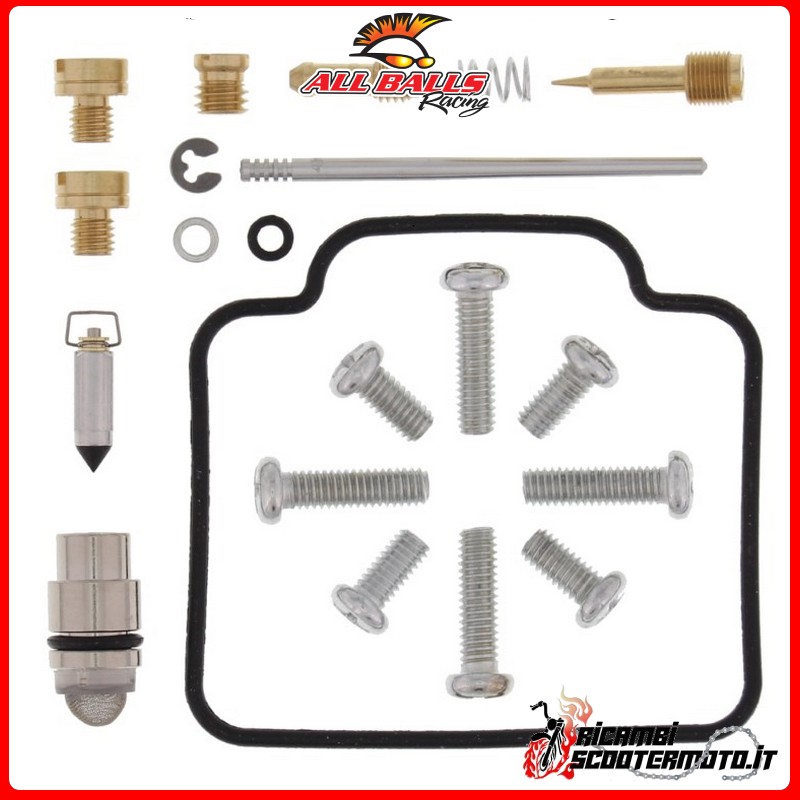 All Balls CARBURETOR OVERHAUL KIT Polaris Sportsman 400 4x4 2001-2003 All Balls CARBURETOR OVERHAUL KIT Polaris Sportsman 400 4x4 2001-2003