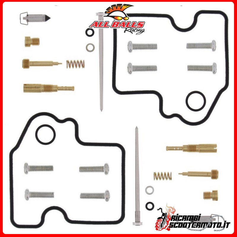 All Balls CARBURETOR OVERHAUL KIT Arctic Cat 650 4x4 w/AT V2 2004-2006 All Balls CARBURETOR OVERHAUL KIT Arctic Cat 650 4x4 w/AT V2 2004-2006