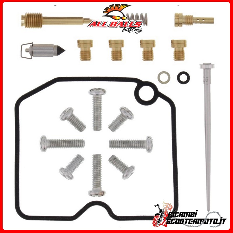 All Balls CARBURETOR OVERHAUL KIT Arctic Cat 500 4x4 w/AT 2000-2002 All Balls CARBURETOR OVERHAUL KIT Arctic Cat 500 4x4 w/AT 2000-2002