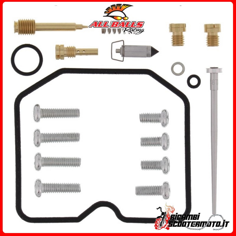 All Balls CARBURETOR OVERHAUL KIT Arctic Cat 375 2x4 w/AT 2002 All Balls CARBURETOR OVERHAUL KIT Arctic Cat 375 2x4 w/AT 2002