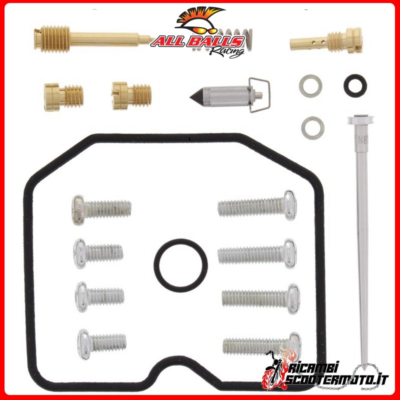 All Balls CARBURETOR OVERHAUL KIT Arctic Cat 300 2x4 2001-2004 All Balls CARBURETOR OVERHAUL KIT Arctic Cat 300 2x4 2001-2004