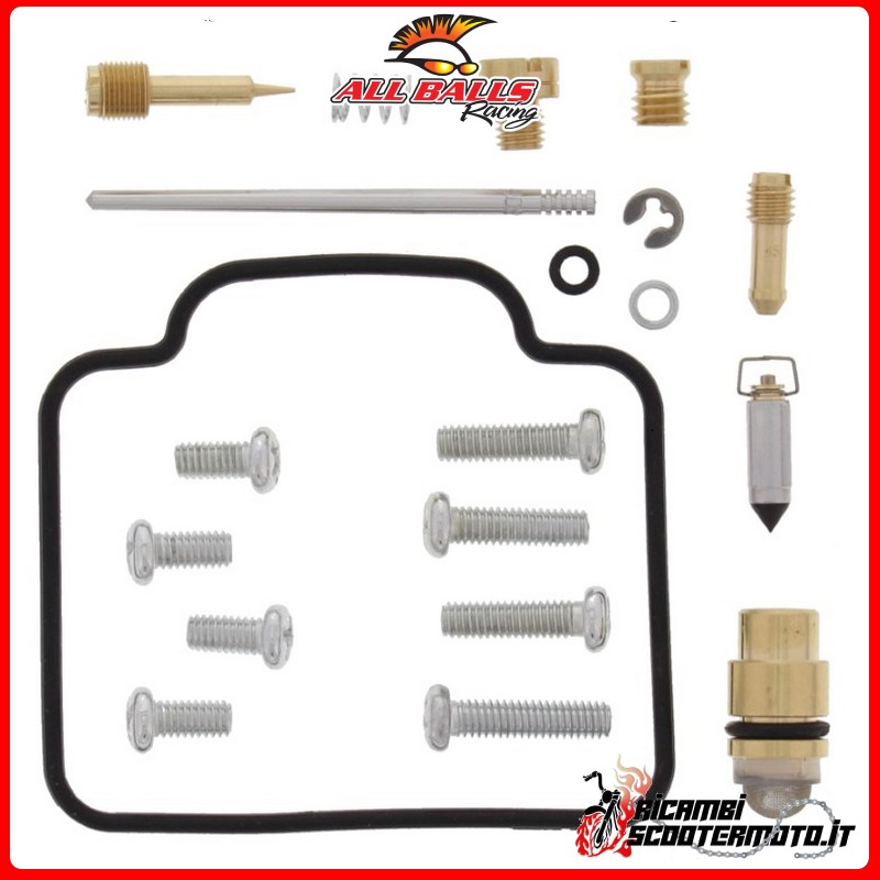 All Balls CARBURETOR OVERHAUL KIT Suzuki LT-F 500 F 1998-2002 All Balls CARBURETOR OVERHAUL KIT Suzuki LT-F 500 F 1998-2002