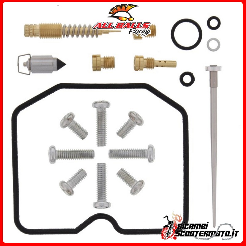 All Balls CARBURETOR OVERHAUL KIT Suzuki LT-F 400 Eiger 2x4 2002-2007 All Balls CARBURETOR OVERHAUL KIT Suzuki LT-F 400 Eiger 2x4 2002-2007