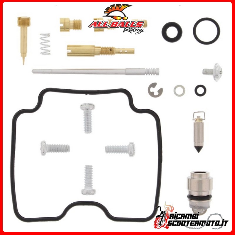 All Balls CARBURETOR OVERHAUL KIT Suzuki LT-F 250 F QuadRunner 4x4 2000-2002 All Balls CARBURETOR OVERHAUL KIT Suzuki LT-F 250 F QuadRunner 4x4 2000-2002
