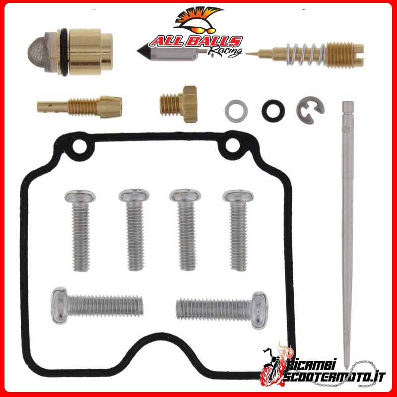 All Balls CARBURETOR OVERHAUL KIT Yamaha TW 200 Trailway 2008-2017 All Balls CARBURETOR OVERHAUL KIT Yamaha TW 200 Trailway 2008-2017