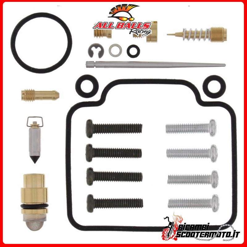 All Balls CARBURETOR OVERHAUL KIT Yamaha XT 225 2001-2007 All Balls CARBURETOR OVERHAUL KIT Yamaha XT 225 2001-2007