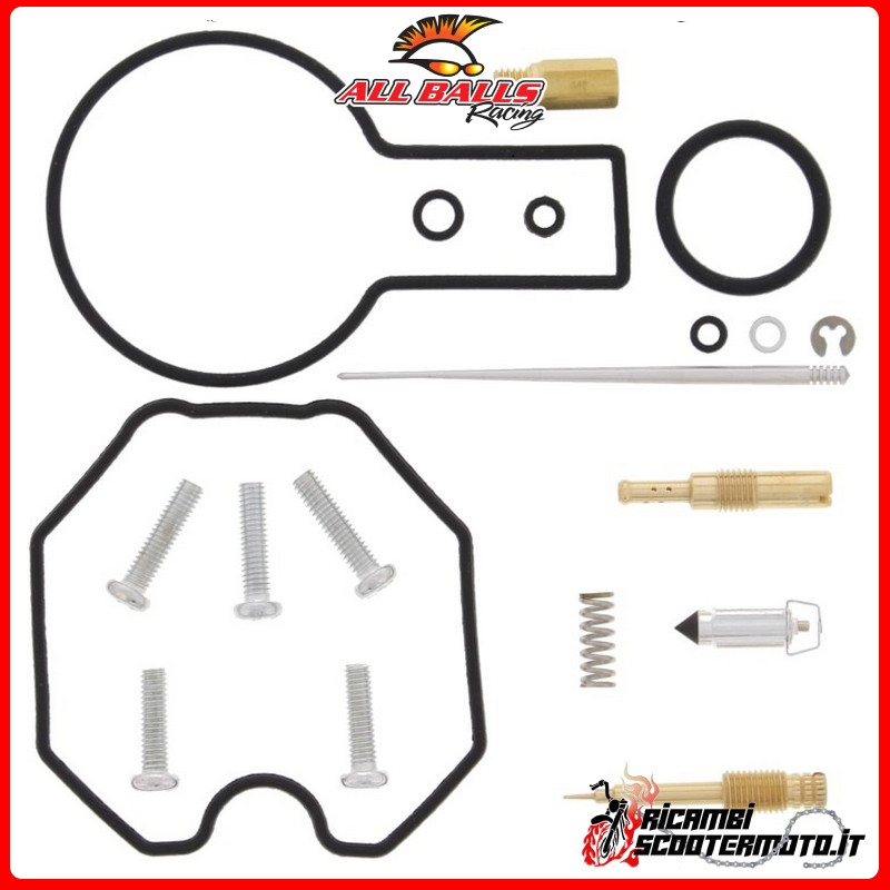All Balls CARBURETOR OVERHAUL KIT Honda XR 400 R 1998-2004 All Balls CARBURETOR OVERHAUL KIT Honda XR 400 R 1998-2004