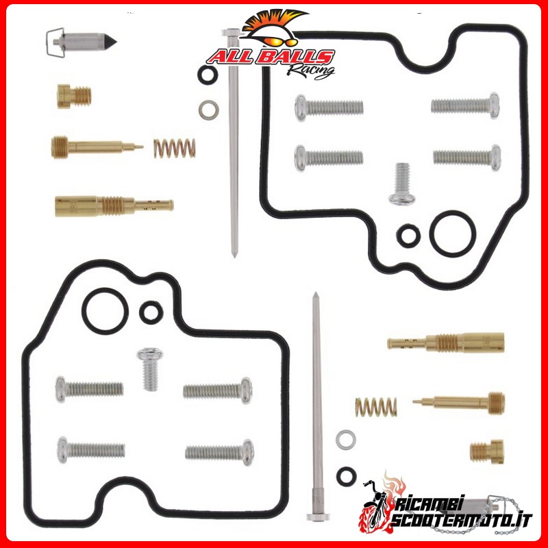 All Balls CARBURETOR OVERHAUL KIT Kawasaki KVF650 I Brute Force 2006-2013 All Balls CARBURETOR OVERHAUL KIT Kawasaki KVF650 I Brute Force 2006-2013
