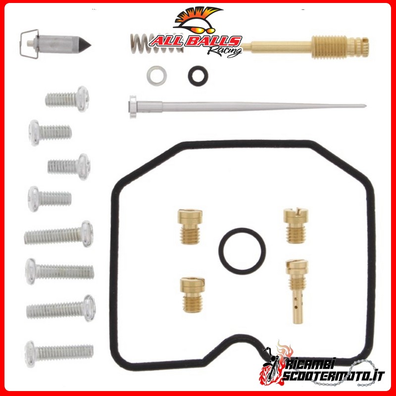 All Balls CARBURETOR OVERHAUL KIT Kawasaki KVF360A Prairie 4x4 2003-2013 All Balls CARBURETOR OVERHAUL KIT Kawasaki KVF360A Prairie 4x4 2003-2013