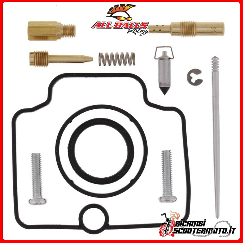 All Balls CARBURETOR OVERHAUL KIT Honda CR 80 R 1986-1995 All Balls CARBURETOR OVERHAUL KIT Honda CR 80 R 1986-1995
