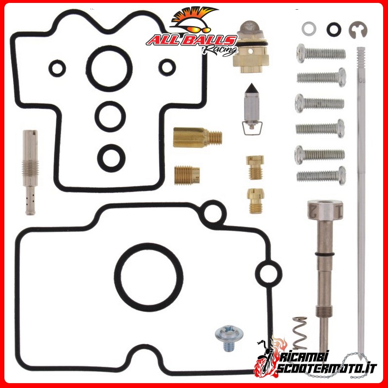 All Balls CARBURETOR OVERHAUL KIT Yamaha YZ 250 F 2001-2002 All Balls CARBURETOR OVERHAUL KIT Yamaha YZ 250 F 2001-2002