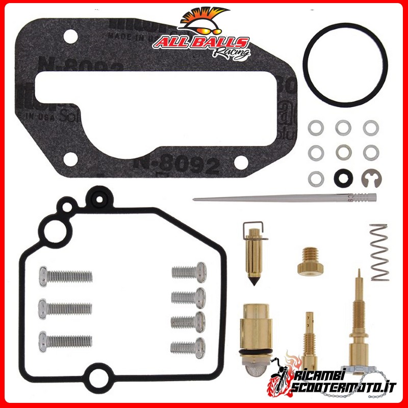 All Balls CARBURETOR OVERHAUL KIT Yamaha TTR 250 1999-2006 All Balls CARBURETOR OVERHAUL KIT Yamaha TTR 250 1999-2006