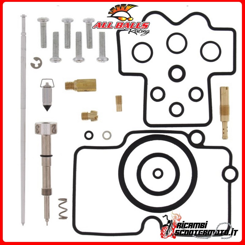 All Balls CARBURETOR OVERHAUL KIT Honda CRF 450 X 2008-2017 All Balls CARBURETOR OVERHAUL KIT Honda CRF 450 X 2008-2017