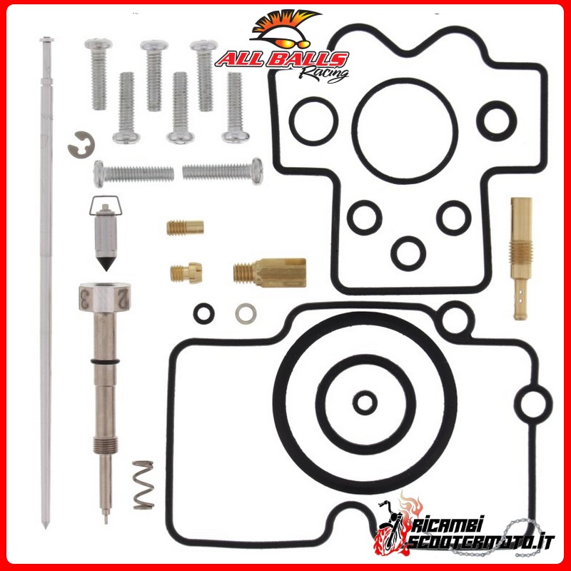 All Balls CARBURETOR OVERHAUL KIT Honda CRF 250 X 2008-2017 All Balls CARBURETOR OVERHAUL KIT Honda CRF 250 X 2008-2017
