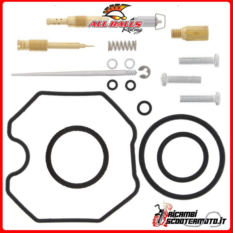 All Balls CARBURETOR OVERHAUL KIT Honda XR 200 R 1986-2002 All Balls CARBURETOR OVERHAUL KIT Honda XR 200 R 1986-2002