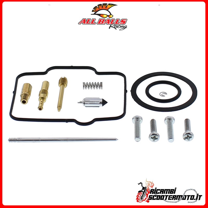 All Balls CARBURETOR OVERHAUL KIT Honda CR 125 R 1988-1989 All Balls CARBURETOR OVERHAUL KIT Honda CR 125 R 1988-1989