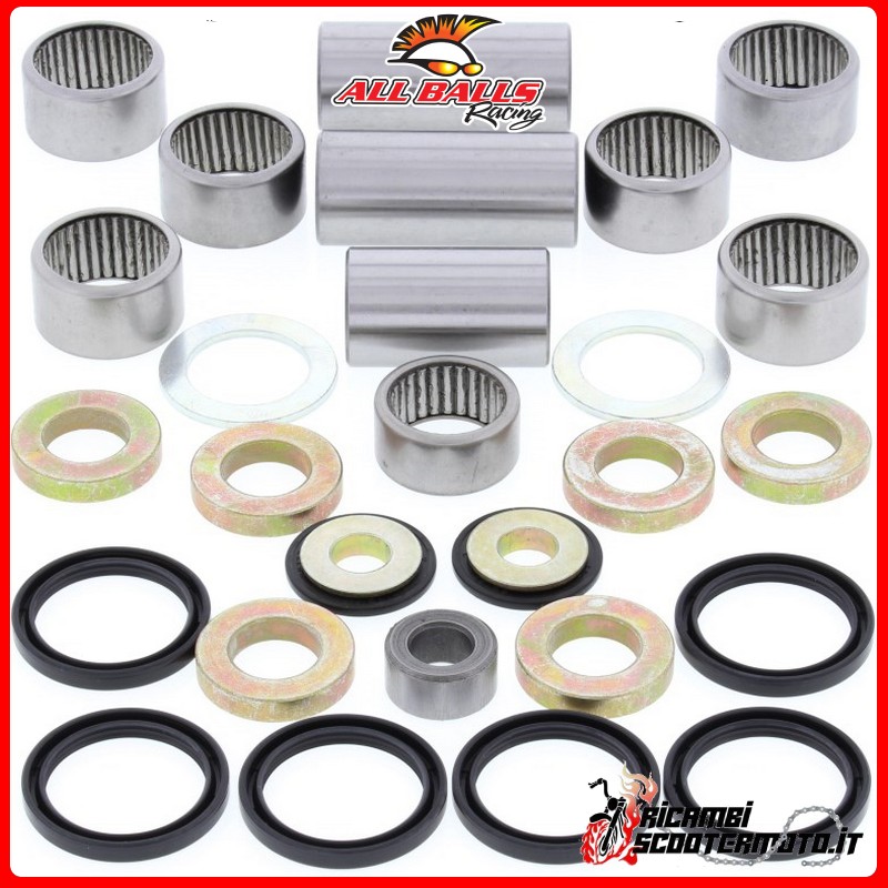 All Balls MONO SHOCK ABSORBER LINKAGE BEARING KIT Honda CR 250 R 1997 All Balls MONO SHOCK ABSORBER LINKAGE BEARING KIT Honda CR 250 R 1997