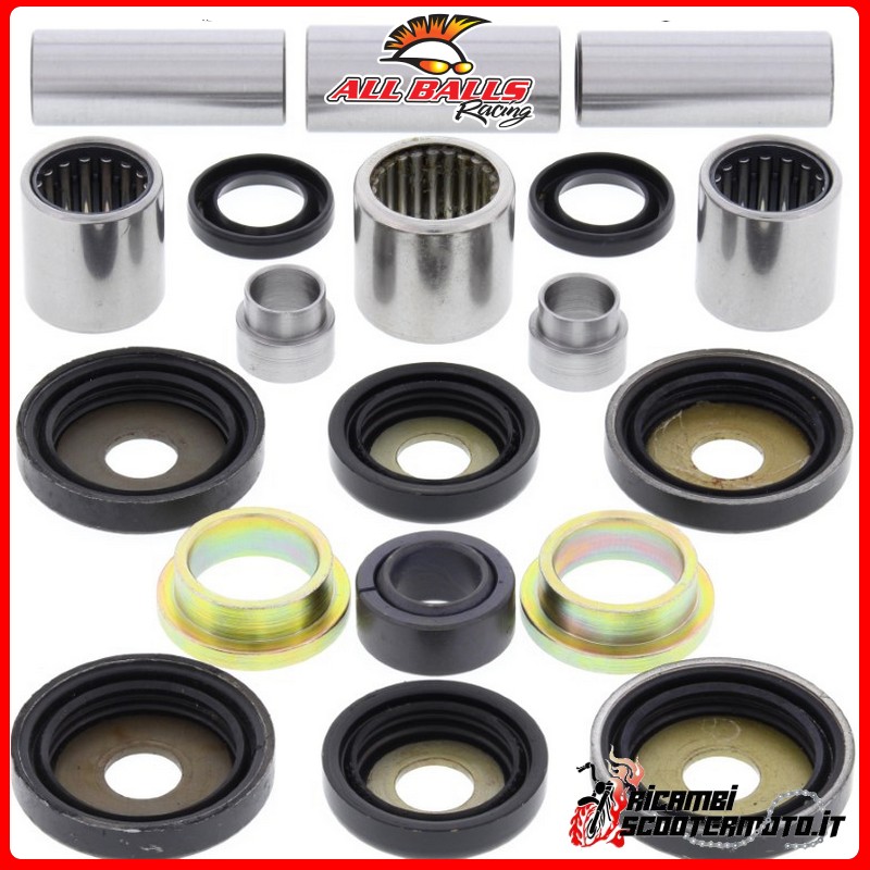 KIT CUSCINETTI LEVERAGGIO MONO AMMORTIZZATORE ALL BALLS HONDA CR 80 R 1988-1995