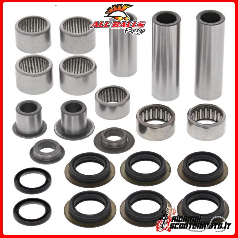 KIT DE COJINETE DE ARTICULACIÓN DEL AMORTIGUADOR MONOMONO All Balls Kawasaki KX 65 2000-2001 KIT DE COJINETE DE ARTICULACIÓN DEL AMORTIGUADOR MONOMONO All Balls Kawasaki KX 65 2000-2001
