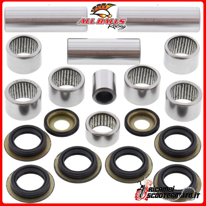 KIT DE COJINETE DE ARTICULACIÓN DEL AMORTIGUADOR MONOMONO All Balls Kawasaki KX 100 1995-1997 KIT DE COJINETE DE ARTICULACIÓN DEL AMORTIGUADOR MONOMONO All Balls Kawasaki KX 100 1995-1997