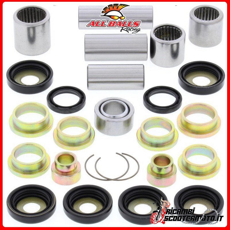 KIT DE ROULEMENT DE LIAISON D'AMORTISSEUR MONO All Balls Honda CR 125 R 1988 KIT DE ROULEMENT DE LIAISON D'AMORTISSEUR MONO All Balls Honda CR 125 R 1988