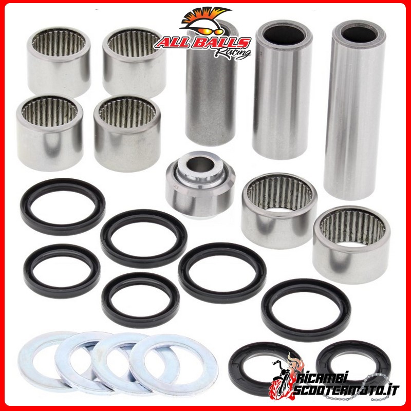 All Balls MONO SHOCK ABSORBER LINKAGE BEARING KIT Honda CR 500 R 1996-2001 All Balls MONO SHOCK ABSORBER LINKAGE BEARING KIT Honda CR 500 R 1996-2001