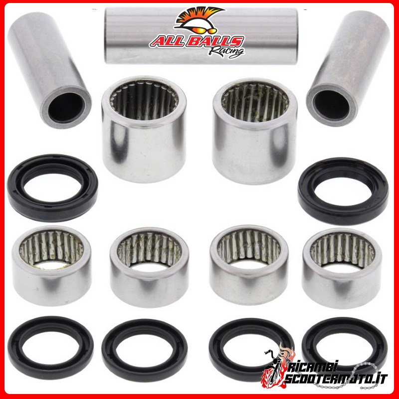 KIT DE COJINETE DE ARTICULACIÓN DEL AMORTIGUADOR MONOMONO All Balls Honda XR 200 R 1990-2002 KIT DE COJINETE DE ARTICULACIÓN DEL AMORTIGUADOR MONOMONO All Balls Honda XR 200 R 1990-2002