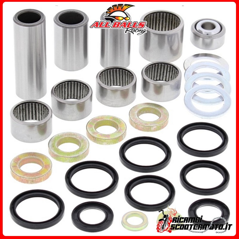 All Balls MONO SHOCK ABSORBER LINKAGE BEARING KIT Honda CR 125 R 1994-1995 All Balls MONO SHOCK ABSORBER LINKAGE BEARING KIT Honda CR 125 R 1994-1995