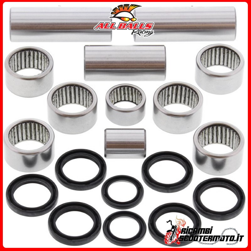 KIT DE COJINETE DE ARTICULACIÓN DEL AMORTIGUADOR MONOMONO All Balls Kawasaki KLX 400 R 2003-2004 KIT DE COJINETE DE ARTICULACIÓN DEL AMORTIGUADOR MONOMONO All Balls Kawasaki KLX 400 R 2003-2004