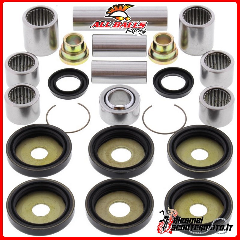 KIT CUSCINETTI LEVERAGGIO MONO AMMORTIZZATORE ALL BALLS HONDA XL 600 R 1988-2000