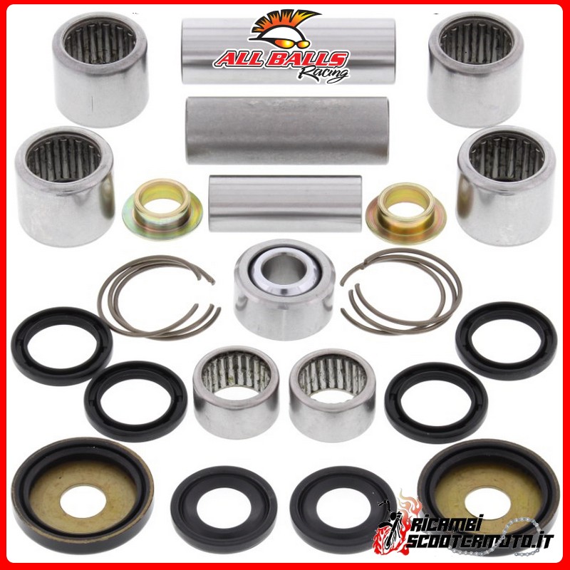 KIT DE COJINETE DE ARTICULACIÓN DEL AMORTIGUADOR MONOMONO All Balls Suzuki RM 80 1990-2001 KIT DE COJINETE DE ARTICULACIÓN DEL AMORTIGUADOR MONOMONO All Balls Suzuki RM 80 1990-2001